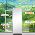 Huaer double-sided glass door freezer commercial freezer convenience store refrigerator display cabinet front and rear door refrigerated beverage cabinet