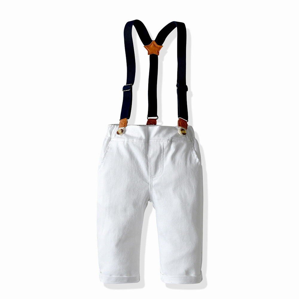 Export children's clothing fall and winternew arrival small and medium-sized children's clothing boysoutwearlong sleeves suit kids dress three-piece set