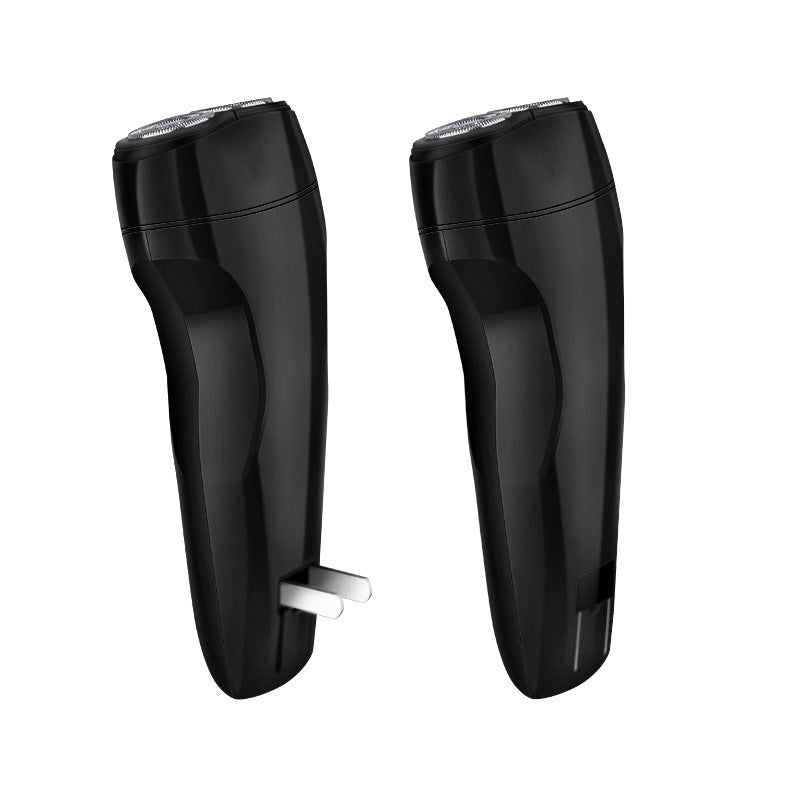 Household electric shaver smart men's double-head razor washable hair removal rechargeable long-lasting battery in-stock wholesale