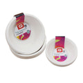 Wholesale ready-to-ship disposable paper bowls for home use, made from sugarcane pulp, biodegradable, deep dish, molded tableware, food grade
