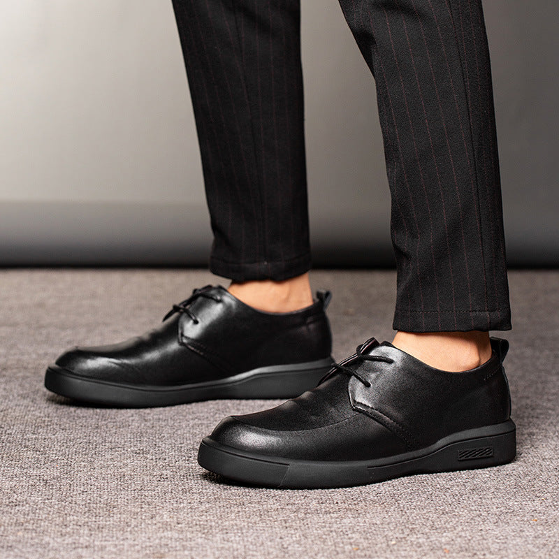 Genuine leather dress shoes for men - business, formal, casual, and versatile styles - dropshipping available
