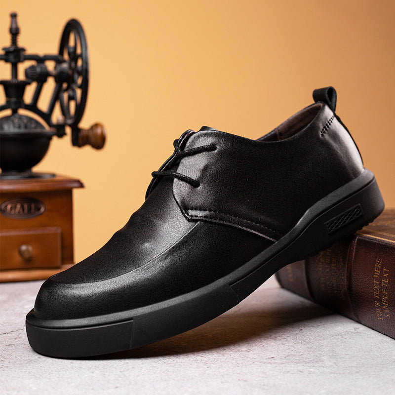 Genuine leather dress shoes for men - business, formal, casual, and versatile styles - dropshipping available