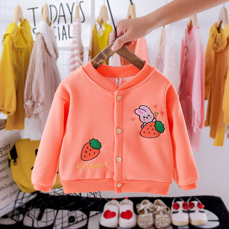 Girls' trendy outfit set: 2020 new style baby girl knitted cardigan and tulle skirt princess two-piece set