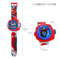 Kids' cartoon watch tiktok toy watch girls boys baby kindergarten gift 3d projection electronic watch