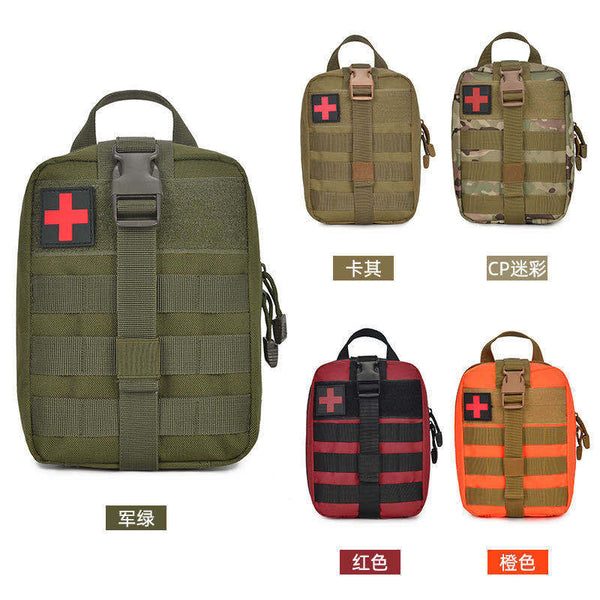 Tactical medical bag, field emergency bag, tactical molle fanny pack, tool medicine bag, portable storage bag