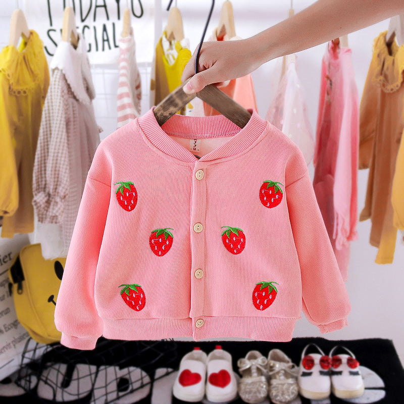 Girls' trendy outfit set: 2020 new style baby girl knitted cardigan and tulle skirt princess two-piece set