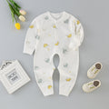 Baby romper pure cotton newborn bodysuit crawling suit baby clothes 0-3-6 months kids pajamas loungewear