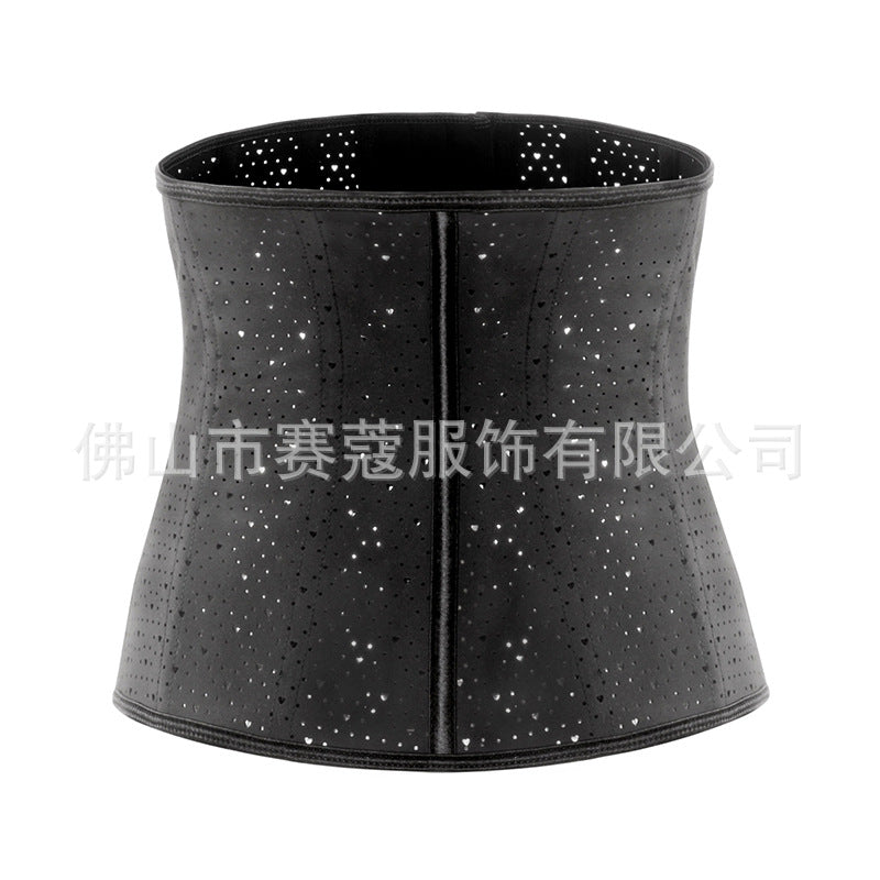 direct supply latex rubber corset, tummy control, body shaping, love mesh corset manufacturer wholesale
