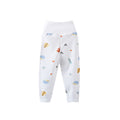 Baby high waist long johns pure cotton men's and women's children's baby spring & fall single open pants newborn kids open crotch pants