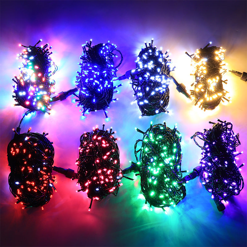 Factory direct sales lanterns outdoor waterproof lighting project special male and female light string urban lighting decoration string lights