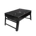 Zibo bbq black steel bbq grill - heavy-duty, foldable, portable, and easy-to-carry outdoor bbq grill