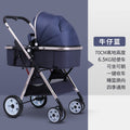 High-view baby stroller - reclining, lightweight, foldable, two-way shock absorption, newborn & infant stroller - wholesale available