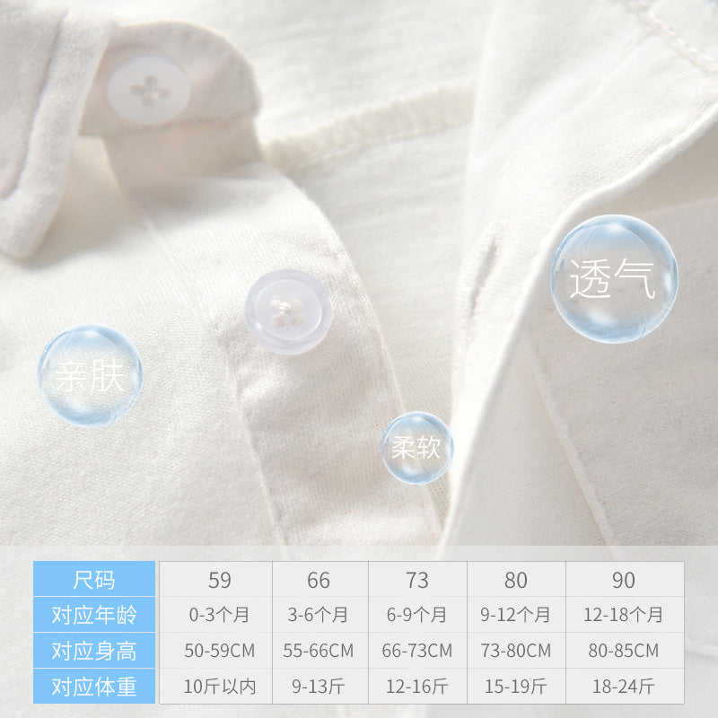 Onesie  spring and autumn triangle cover-up boy bow tie baby long sleeves type a one-piece pure cotton triangle climbing