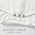 Onesie  spring and autumn triangle cover-up boy bow tie baby long sleeves type a one-piece pure cotton triangle climbing