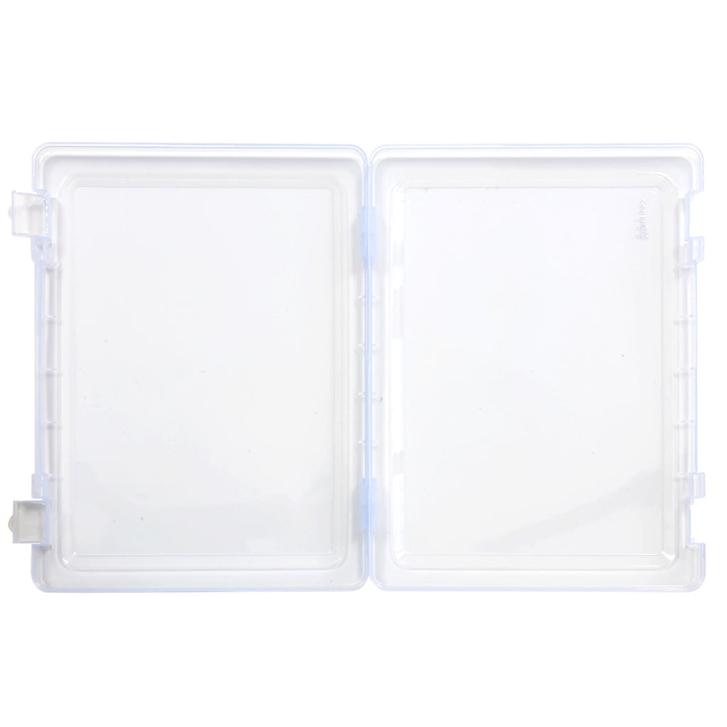 Deli 5701 5702 Stationery Box A4 Data Box, Portable Storage Box, Transparent PP File Storage Box