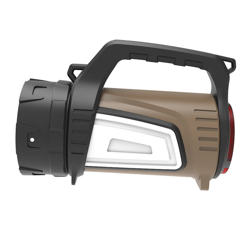 Cross-border new XHP70 portable searchlight camping light USB charging outdoor waterproof multi-function strong light flashlight