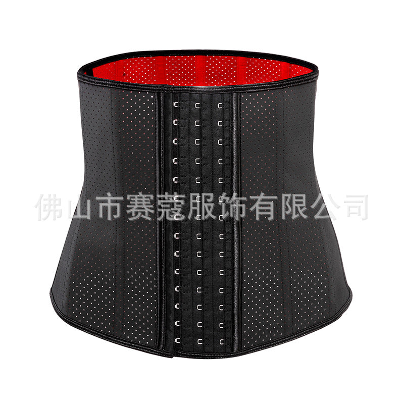 13-bone body shaping garment, waist shaping belt, sports fat burning, abdominal tightening, latex waist slimming, high waist cross-border hot sale