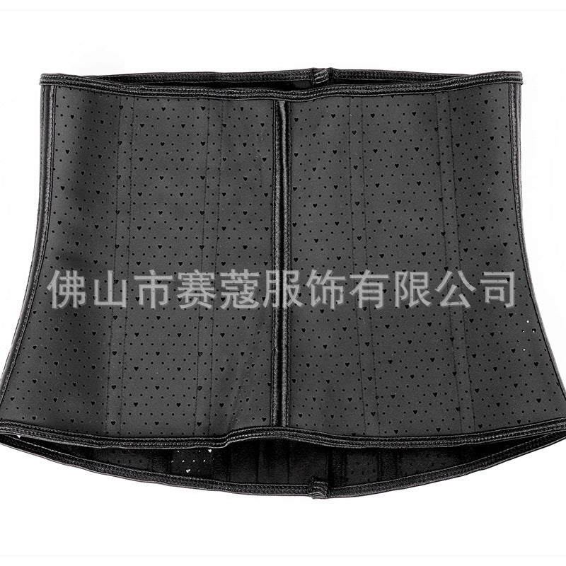 direct supply latex rubber corset, tummy control, body shaping, love mesh corset manufacturer wholesale