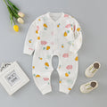Baby romper pure cotton newborn bodysuit crawling suit baby clothes 0-3-6 months kids pajamas loungewear