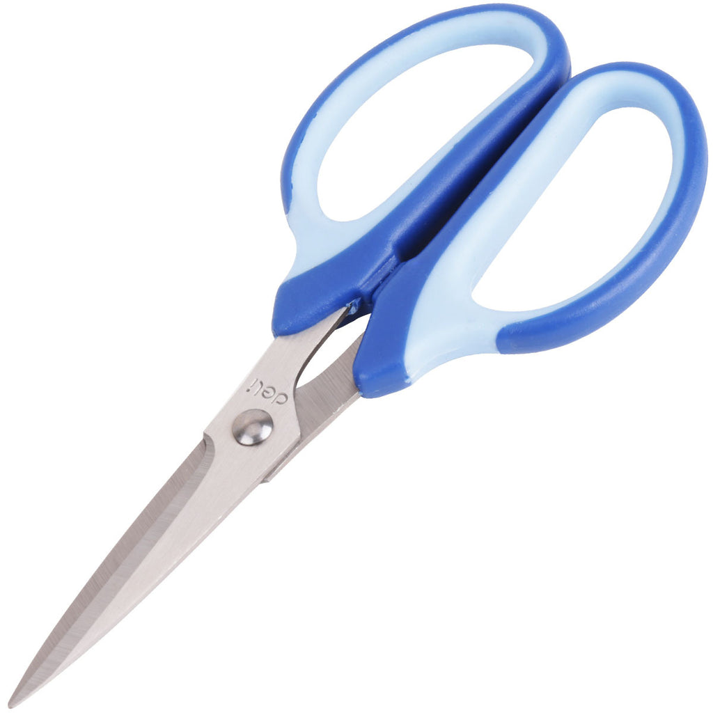 Deli 6018 office supplies exquisite student stationery 154mm handmade scissors student scissors