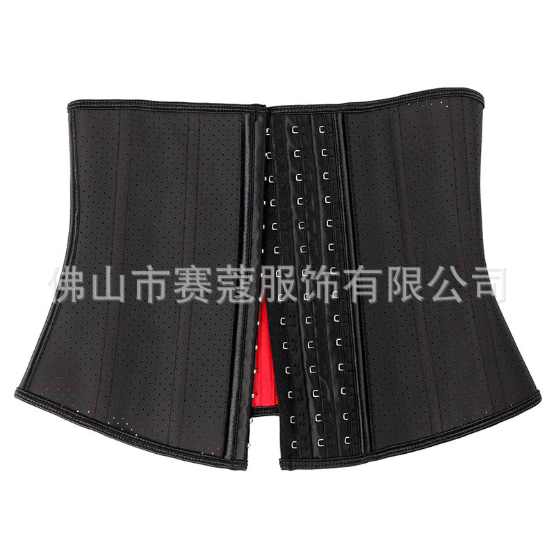 13-bone body shaping garment, waist shaping belt, sports fat burning, abdominal tightening, latex waist slimming, high waist cross-border hot sale