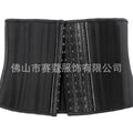 25-bone short three-in-one body shaping garment for women, fitness, abdominal tightening, waist tightening, sports waist protector, hair-styling girdle, wholesale waist slimming