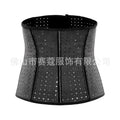 Latex rubber corset, tummy control, body shaping, five-pointed star mesh corset, sports source factory waist tightening