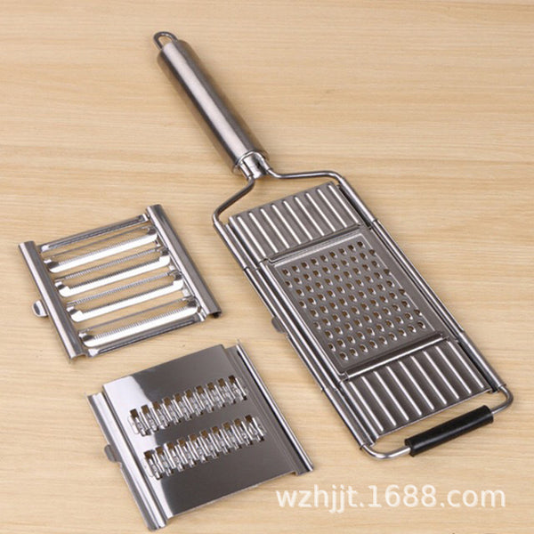 Spot 4-in-1 wire grater stainless steel multi-functional kitchen vegetable cutter potato slicer fruit peeler