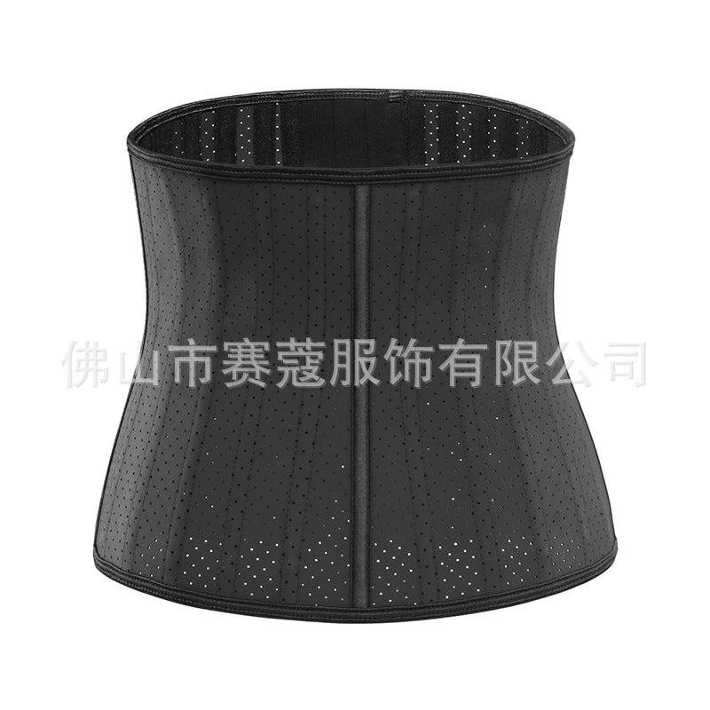 Shapewear women's fitness tummy control waist exercise waist shaping tummy control 25 bone caffeine short girdle wholesale