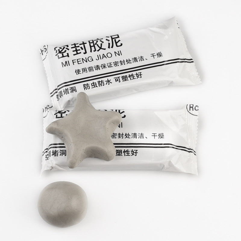 Air conditioning hole sealing glue, wall replenishment hole mouth plasticine hole plugging mud fireproof waterproof anti-mouse plugging mud
