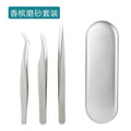 Factory fake eyelashes tweezers eyelash artist grafting eyelash curler dolphin golden feather clip high precision flowering clip beauty tools