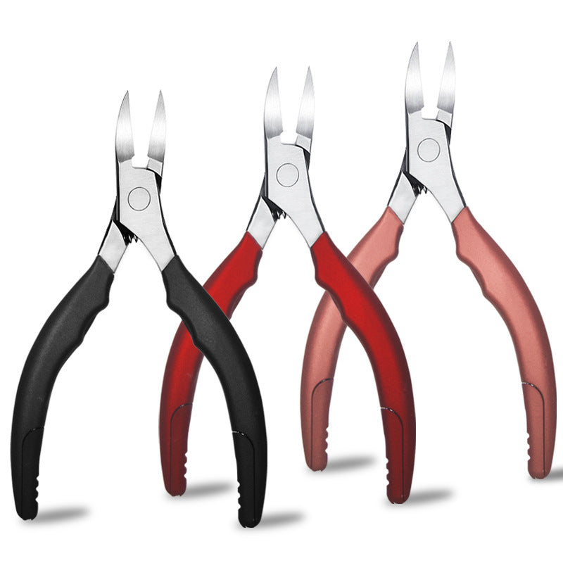 Large stock of multi-functional eagle-beak pliers, stainless steel cuticle nippers, specifically designed for ingrown toenails, paronychia, and onychomycosis. ready to ship