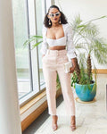 New arrival  european and american fashioncasual professional trousers  independent station casual pants african plus size pants