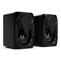 X2 multimedia desktop computer speaker - home office mini rgb colorful usb speaker with wired subwoofer