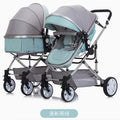 Twin eva wheels [color options available] double stroller (customizable)