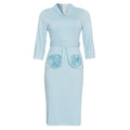 sourcing: african plus-size women's clothing -  hot-selling ol commute pencil skirt professional dress with belt