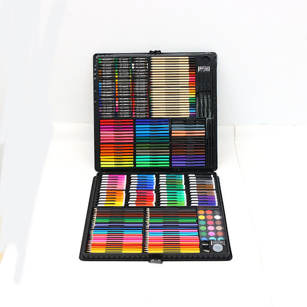 Manufacturers supply 258 stationery sets, art painting crayons, children's and students' painting sets