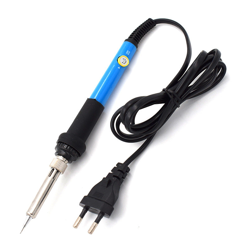 Cross-border 60w in-line adjustable temperature electric soldering iron set, high temperature resistant welding tool, welding pen, maintenance electrical soldering iron