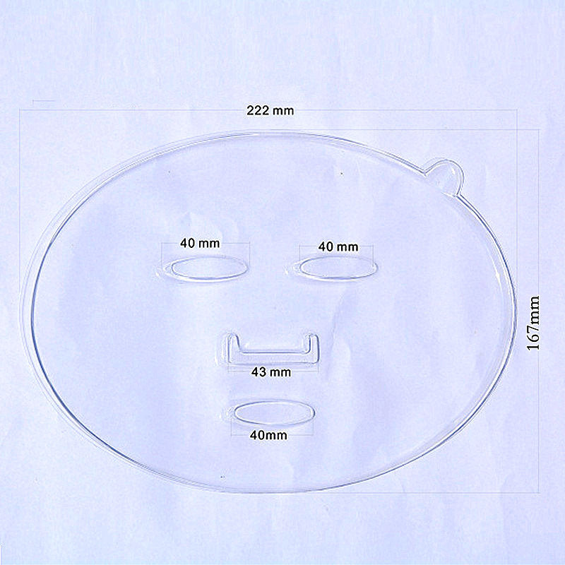 Seaweed mask mold face shape tray seaweed mask mold seaweed tray plastic pvc blister soft mask mask mold