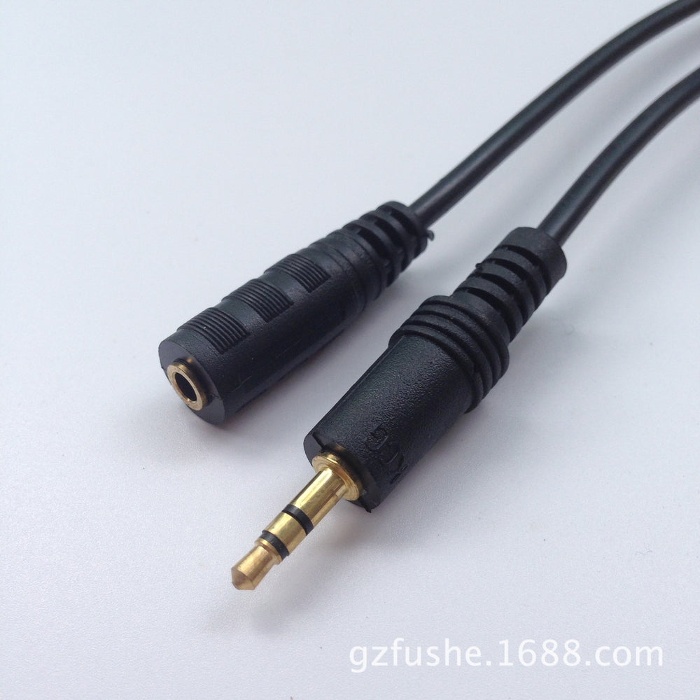 10m audio extension cable all copper 3.5mm male to female mobile phone computer headphone extension cable long with packaging