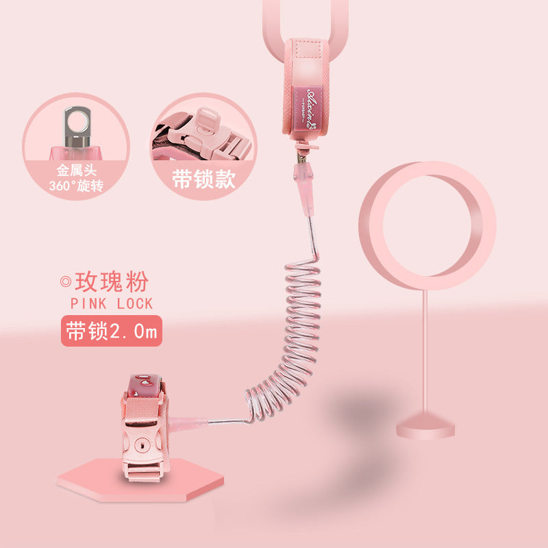 Factory in stock anti-lost belt anti-lost kids prevent baby kids from losing security bracelet traction rope