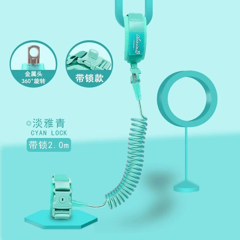 Factory in stock anti-lost belt anti-lost kids prevent baby kids from losing security bracelet traction rope