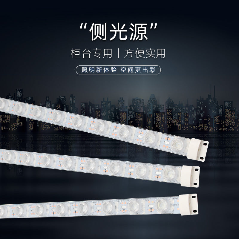 LED side light source light strip 3030 diffuse light strip Highlight double-sided light box out-of-home advertising light strip Hard light strip
