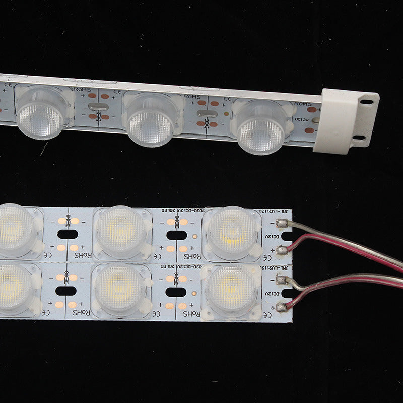 LED side light source light strip 3030 diffuse light strip Highlight double-sided light box out-of-home advertising light strip Hard light strip