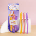 New women's portable folding eyebrow razor - safe eyebrow shaping tool for makeup, perfect for cross-border e-commerce