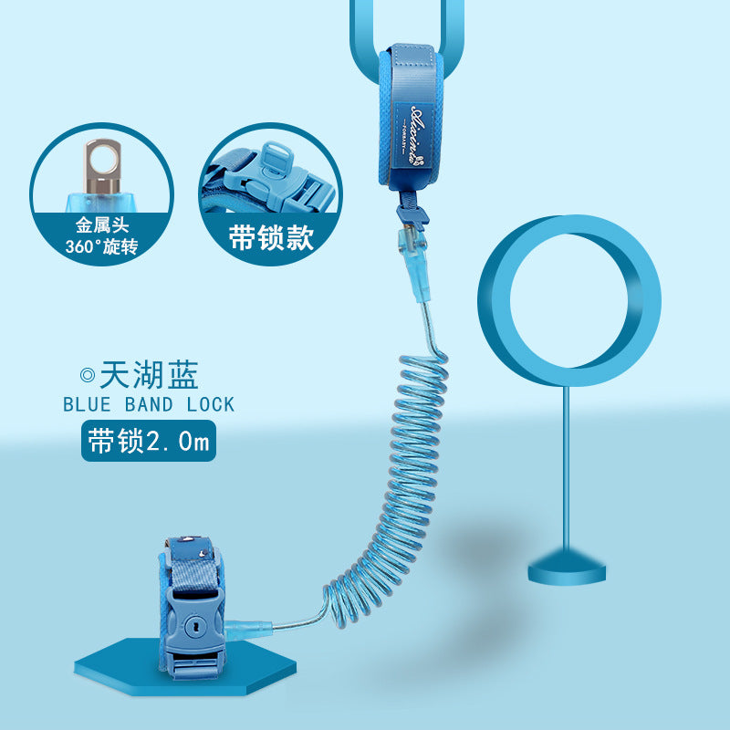 Factory in stock anti-lost belt anti-lost kids prevent baby kids from losing security bracelet traction rope