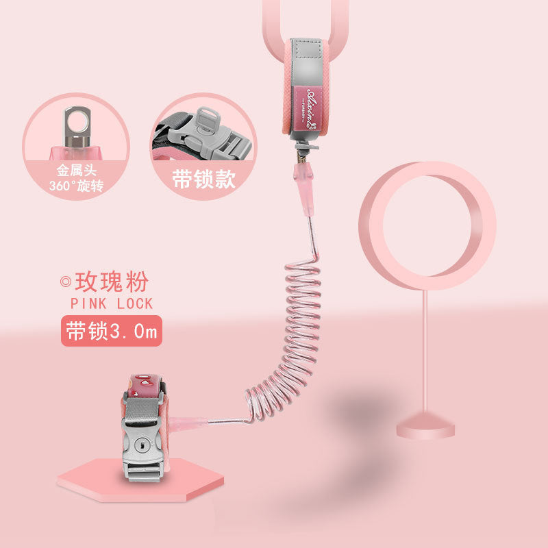 Factory in stock anti-lost belt anti-lost kids prevent baby kids from losing security bracelet traction rope