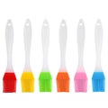 Zibo barbecue manufacturer spot baking silicone small split brush barbecue brush silicone oil brush cake barbecue brush
