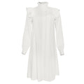 Aliexpress   plus size african women's clothing ruffle stand collar shirt dress