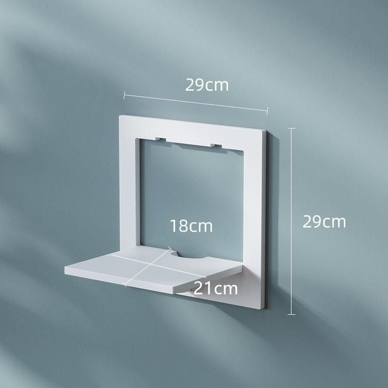 No punching bedside shelf flower stand living room creative baffle bedroom wall hanger wall shelf wall decoration